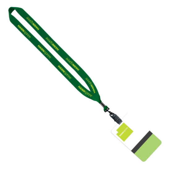 3/4" Polyester Lanyard with 3" x 5" ID Badge