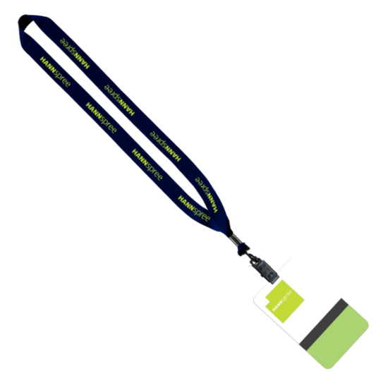 3/4" Polyester Lanyard with 3" x 5" ID Badge