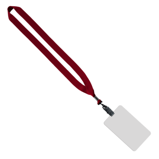 3/4" Polyester Lanyard with 3" x 5" ID Badge