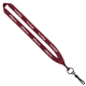 Color: Burgundy (SnugZ)
Color: Black (SnugZ) 3/4" Polyester Lanyard with Metal Crimp & Swivel Snap Hook