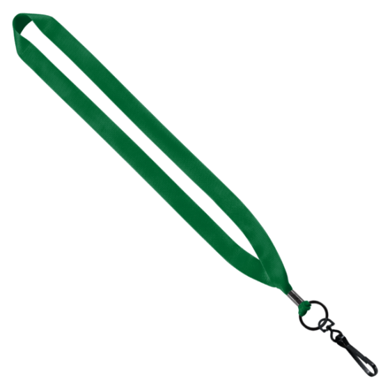 3/4" Polyester Lanyard with Metal Crimp & Swivel Snap Hook 3/4" Polyester Lanyard with Metal Crimp & Swivel Snap Hook