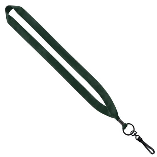 3/4" Polyester Lanyard with Metal Crimp & Swivel Snap Hook 3/4" Polyester Lanyard with Metal Crimp & Swivel Snap Hook