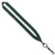 Color: Black (SnugZ)
Color: Hunter Green (SnugZ) 3/4" Polyester Lanyard with Metal Crimp & Swivel Snap Hook