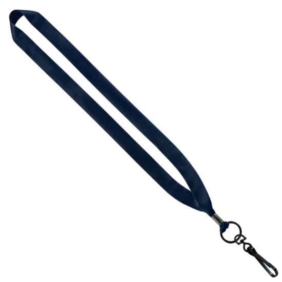 3/4" Polyester Lanyard with Metal Crimp & Swivel Snap Hook 3/4" Polyester Lanyard with Metal Crimp & Swivel Snap Hook