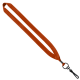 Color: Black (SnugZ)
Color: Orange (SnugZ) 3/4" Polyester Lanyard with Metal Crimp & Swivel Snap Hook