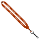 Color: Black (SnugZ)
Color: Orange (SnugZ) 3/4" Polyester Lanyard with Metal Crimp & Swivel Snap Hook