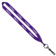 Color: Black (SnugZ)
Color: Purple (SnugZ) 3/4" Polyester Lanyard with Metal Crimp & Swivel Snap Hook