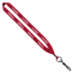 Color: Black (SnugZ)
Color: Red (SnugZ) 3/4" Polyester Lanyard with Metal Crimp & Swivel Snap Hook