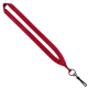Color: Black (SnugZ)
Color: Red (SnugZ) 3/4" Polyester Lanyard with Metal Crimp & Swivel Snap Hook