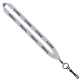 Color: Black (SnugZ)
Color: White (SnugZ) 3/4" Polyester Lanyard with Metal Crimp & Swivel Snap Hook