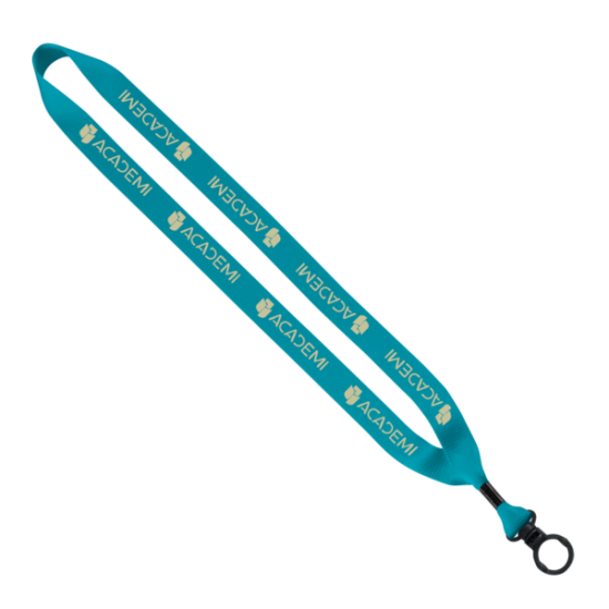 3/4" Polyester Lanyard with O-Ring