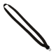Color: Black (SnugZ) 5/8" Polyester Lanyard with Plastic Clamshell & O-Ring