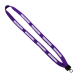 Color: Black (SnugZ)
Color: Purple (SnugZ) 5/8" Polyester Lanyard with Plastic Clamshell & O-Ring