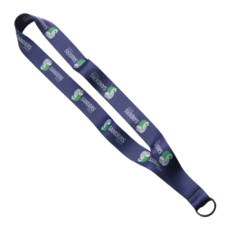 1" Polyester Dye Sublimated Lanyard