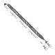 3/4" Dye-Sublimated Double Ended Lanyard w/ Metal Spit Ring