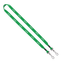 5/8" Tubular Double Swivel Snap Hook Lanyard