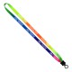 1/2" Tie Dye Lanyard with Plastic Clamshell & O-Ring