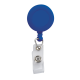 Color: Black (SnugZ)
Color: Royal Blue (SnugZ) Retractable Zip Cord w/ Epoxy Dome & Vinyl Snap Attachment w/ Bulldog Clip