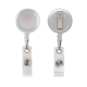 Color: Black (SnugZ)
Color: White (SnugZ) Retractable Zip Cord w/ Epoxy Dome & Vinyl Snap Attachment w/ Bulldog Clip