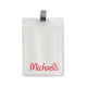 3" x 4" Printed Vertical Vinyl Pouch with Bulldog Clip