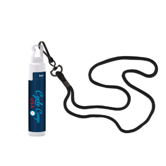 Economy Lip Balm with Cord Lanyard