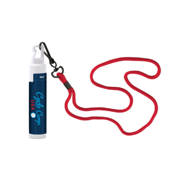 Economy Lip Balm with Cord Lanyard