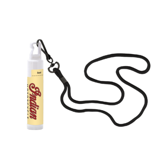 SPF 15 Lip Balm with Hook Cap and Cord Lanyard