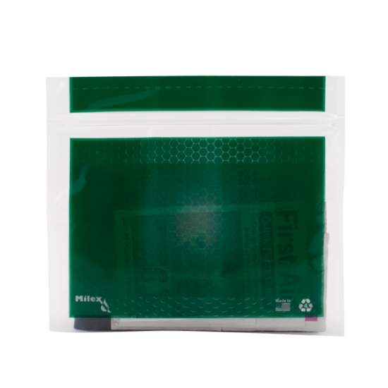 Basic First Aid Kit in a Resealable Plastic Bag
