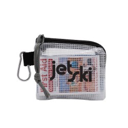 Outdoor Safety & First Aid Kit in a Zippered Clear Nylon Bag