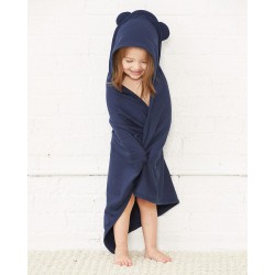 Terry Cloth Hooded Towel with Ears - 1013