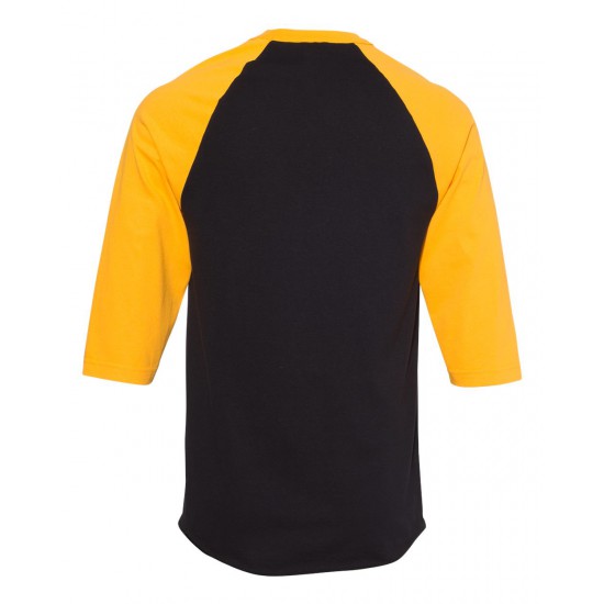 ALSTYLE - Classic Raglan Three-Quarter Sleeve T-Shirt