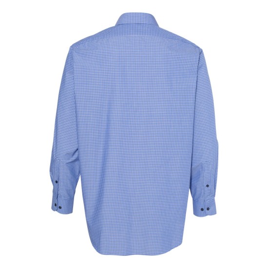 Broadcloth Point Collar Check Shirt - 13V5051