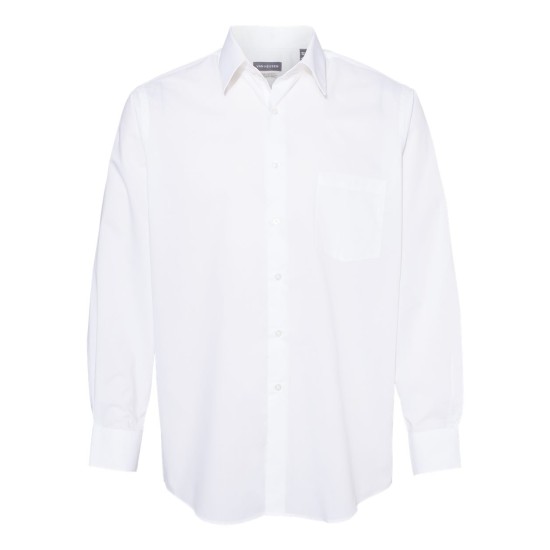 Broadcloth Point Collar Solid Shirt - 13V5052