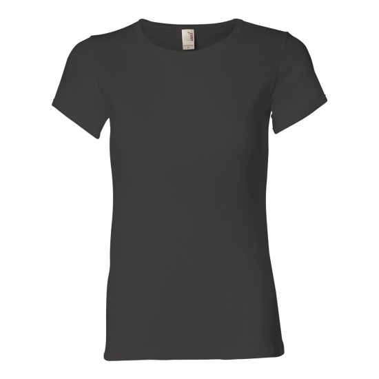 Anvil - Women's 1×1 Baby Rib Scoop T-Shirt