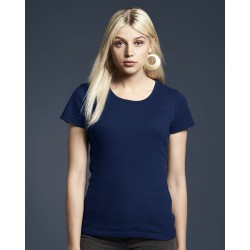Anvil - Women's 1×1 Baby Rib Scoop T-Shirt