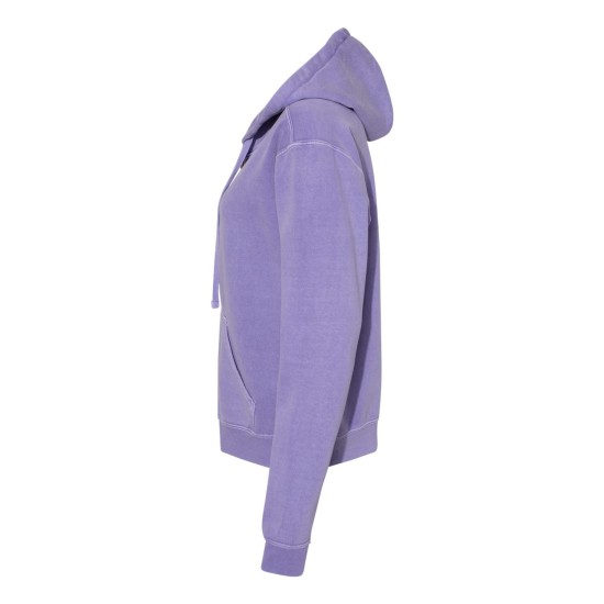 Comfort Colors - Garment-Dyed Womens Full-Zip Hooded Sweatshirt