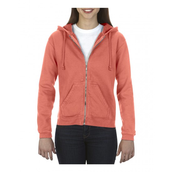 Comfort Colors - Garment-Dyed Womens Full-Zip Hooded Sweatshirt