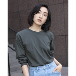 American Apparel - USA-Made Unisex Fine Jersey Long Sleeve Tee