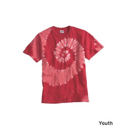 Youth Tone-on-Tone Spiral T-Shirt - 20B21