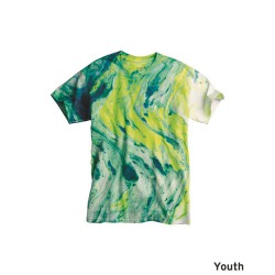 Youth Marble Tie Dye T-Shirt - 20BMR