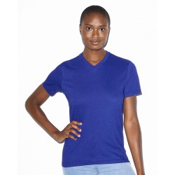 American Apparel - Women's Fine Jersey Classic V-Neck Tee