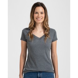 Women's Poly-Rich V-Neck T-Shirt - 244