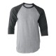 Unisex Fine Jersey Raglan T-Shirt - 245