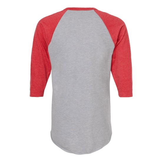 Unisex Fine Jersey Raglan T-Shirt - 245