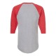 Unisex Fine Jersey Raglan T-Shirt - 245