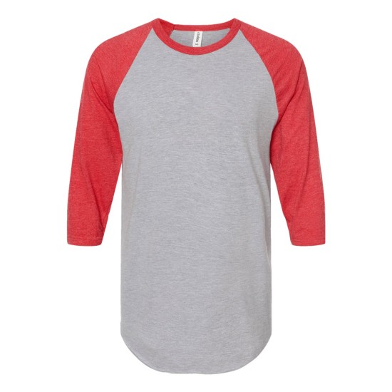 Unisex Fine Jersey Raglan T-Shirt - 245