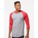 Unisex Fine Jersey Raglan T-Shirt - 245