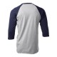 Unisex Fine Jersey Raglan T-Shirt - 245