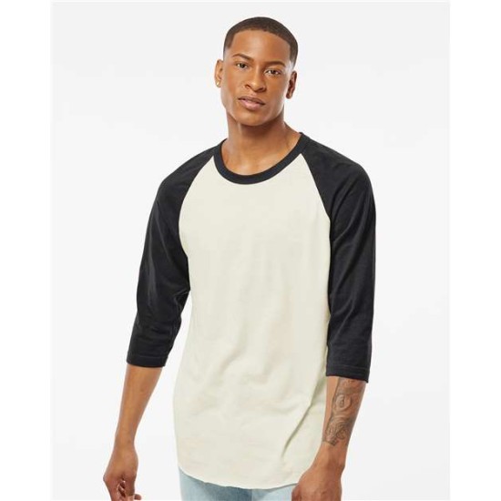 Unisex Fine Jersey Raglan T-Shirt - 245