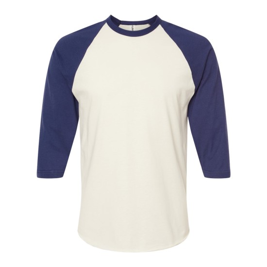 Unisex Fine Jersey Raglan T-Shirt - 245